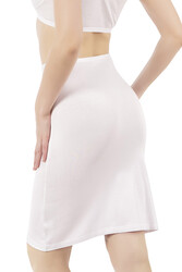 Özkan 27134 Kadın Viskon Kumaş Esnek Rahat Diz Üstü Astar Jüpon Kombinezon - Thumbnail