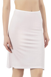 Özkan 27134 Kadın Viskon Kumaş Esnek Rahat Diz Üstü Astar Jüpon Kombinezon - Thumbnail