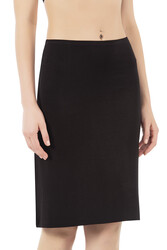 Özkan 27134 Kadın Viskon Kumaş Esnek Rahat Diz Üstü Astar Jüpon Kombinezon - Thumbnail