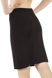 Özkan 27134 Kadın Viskon Kumaş Esnek Rahat Diz Üstü Astar Jüpon Kombinezon - Thumbnail