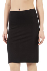 Özkan 27134 Kadın Viskon Kumaş Esnek Rahat Diz Üstü Astar Jüpon Kombinezon - Thumbnail