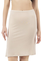 Özkan 27134 Kadın Viskon Kumaş Esnek Rahat Diz Üstü Astar Jüpon Kombinezon - Thumbnail