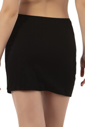 Özkan 27290 Kadın Viskon Diz Üstü Mini Boy Astar Jüpon Kombinezon - Thumbnail