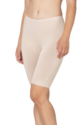 Özkan 27780 Kadın Premium Kumaş Modal Pamuklu Esnek Rahat Diz Üstü Toparlayıcı Yüksek Bel Kısa Tayt - Thumbnail