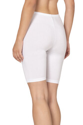 Özkan 27780 Kadın Premium Kumaş Modal Pamuklu Esnek Rahat Diz Üstü Toparlayıcı Yüksek Bel Kısa Tayt - Thumbnail