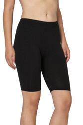 Özkan 27780 Kadın Premium Kumaş Modal Pamuklu Esnek Rahat Diz Üstü Toparlayıcı Yüksek Bel Kısa Tayt - Thumbnail