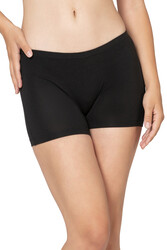 Özkan 27782 Kadın Premium Kumaş Modal Pamuklu Esnek Rahat Mini Boxer Şort Tayt - Thumbnail