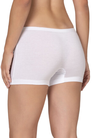 Özkan 27782 Kadın Premium Kumaş Modal Pamuklu Esnek Rahat Mini Boxer Şort Tayt (1)