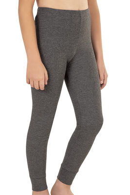 Özkan Underwear - Özkan 30312 Çocuk Unisex Viskon Şardonlu Termal Tayt İçlik