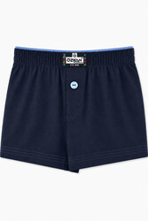 Özkan 31223 3'lü Paket Erkek Çocuk %100 Pamuklu Premium Kumaş Rahat Klasik Kesim Süprem Penye Boxer Şort Külot - Thumbnail