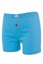 Özkan 31223 Erkek Çocuk %100 Pamuklu Yumuşak Rahat Boxer Şort - Thumbnail