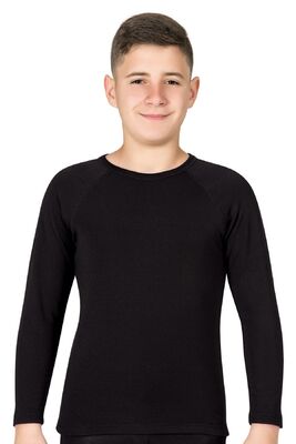 Özkan Underwear - Özkan 31790 Çocuk Unisex Viskon Şardonlu Termal Fanila İçlik