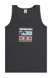 Özkan 31800 5'li Paket Erkek Çocuk Karışık Renkli Desenli Pamuklu Yumuşak Rahat Kalın Askılı Atlet - Thumbnail