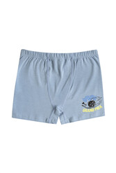 Özkan 31802 5'li Paket Erkek Çocuk Pamuklu Karışık Renkli Desenli Yumuşak Rahat Şort Boxer - Thumbnail