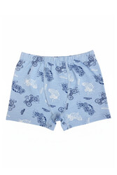 Özkan 31802 5'li Paket Erkek Çocuk Pamuklu Karışık Renkli Desenli Yumuşak Rahat Şort Boxer - Thumbnail