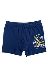 Özkan 31802 5'li Paket Erkek Çocuk Pamuklu Karışık Renkli Desenli Yumuşak Rahat Şort Boxer - Thumbnail