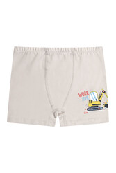 Özkan 31802 5'li Paket Erkek Çocuk Pamuklu Karışık Renkli Desenli Yumuşak Rahat Şort Boxer - Thumbnail