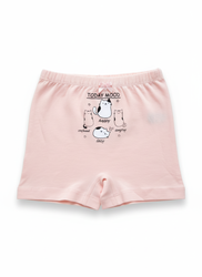 Özkan 41602 5'li Paket Kız Çocuk Karışık Renkli Desenli Pamuklu Yumuşak Rahat Şort Boxer - Thumbnail