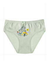 Özkan 41603 5'li Paket Kız Çocuk Karışık Renkli Desenli Pamuklu Yumuşak Slip Külot - Thumbnail