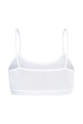 Özkan Underwear - Özkan 42324 Kız Çocuk Pamuklu Süprem Esnek Rahat Pedsiz İnce Askılı Alıştırma Sütyeni Yarım Atlet Büstiyer (1)