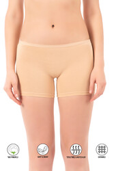 Özkan 0412 Kadın Likralı %95 Pamuklu Süprem Esnek Rahat Boxer Şort Tayt - Thumbnail