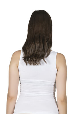 Özkan Underwear - Özkan 20582 Kadın Pamuklu Likralı Süprem Kalın Askılı Tül Detaylı Atlet (1)