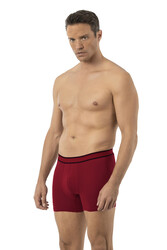 Özkan 11226 Erkek %95 Pamuklu Likralı Süprem Kumaş Esnek Rahat Boxer Şort - Thumbnail