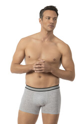 Özkan 11226 Erkek %95 Pamuklu Likralı Süprem Kumaş Esnek Rahat Boxer Şort - Thumbnail