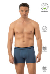 Özkan 11226 Erkek %95 Pamuklu Likralı Süprem Kumaş Esnek Rahat Boxer Şort - Thumbnail