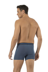 Özkan 11226 Erkek %95 Pamuklu Likralı Süprem Kumaş Esnek Rahat Boxer Şort - Thumbnail