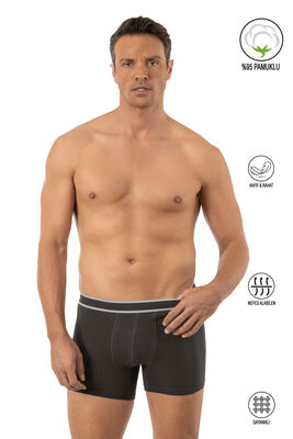 Özkan Underwear - Özkan 11226 Erkek %95 Pamuklu Likralı Süprem Kumaş Esnek Rahat Boxer Şort