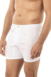 Özkan 0043 Erkek %100 Pamuklu Penye Süprem Kumaş Esnek Rahat Torbalı Paçalı Don Boxer Külot - Thumbnail