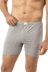 Özkan 0043 Erkek %100 Pamuklu Penye Süprem Kumaş Esnek Rahat Torbalı Paçalı Don Boxer Külot - Thumbnail