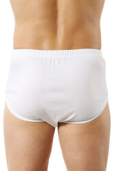 Özkan 0117 Erkek Ribana Pamuklu Slip Torbalı Külot - Thumbnail