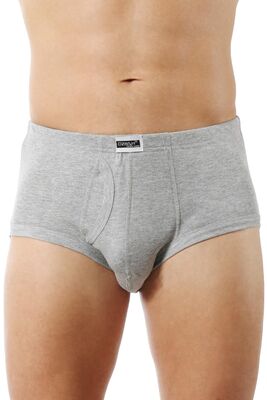 Özkan Underwear - Özkan 0117 Erkek Ribana Pamuklu Slip Torbalı Külot 