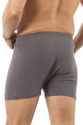 Özkan Underwear - Özkan 0041 Erkek %100 Pamuklu Şardonlu Klasik Rahat Kesim Havlu Bel Süprem Penye Boxer (1)