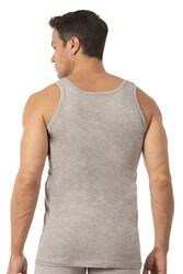 Özkan 0050 Erkek %100 Pamuklu Penye Süprem Kalın Askılı Atlet - Thumbnail