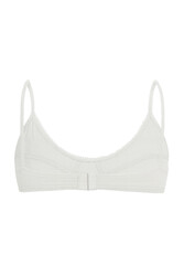 Özkan 40413 Kız Çocuk %95 Pamuklu Kapsız Balensiz Pedsiz Alıştırma Sütyeni İnce Askılı Esnek Rahat Yarım Atlet Büstiyer - Thumbnail