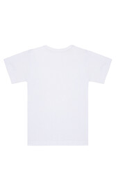 Özkan Underwear 0803 3'lü Paket Erkek Çocuk %100 Pamuklu Ribana Esnek Rahat Kısa Kollu Geniş Yaka Atlet Fanila - Thumbnail